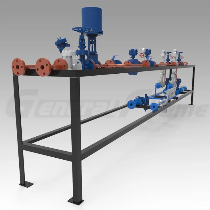 Waste Liquid Valve Train